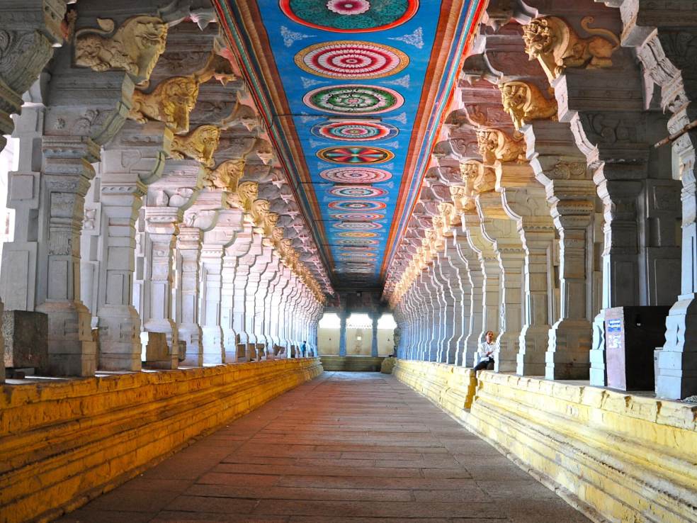Rameswaram temple corridor, Rameswaram